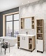 Grossman Мебель для ванной Флай 100 дуб сонома/белая – фотография-11